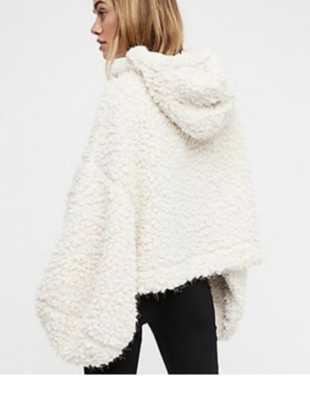 Free People Plushy Hoodie